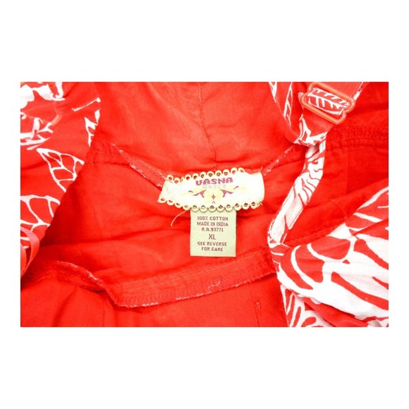 Vasna‎ Desire Hawaiian Floral Sleeveless Dress Size XL 100% Cotton - Picture 5 of 8